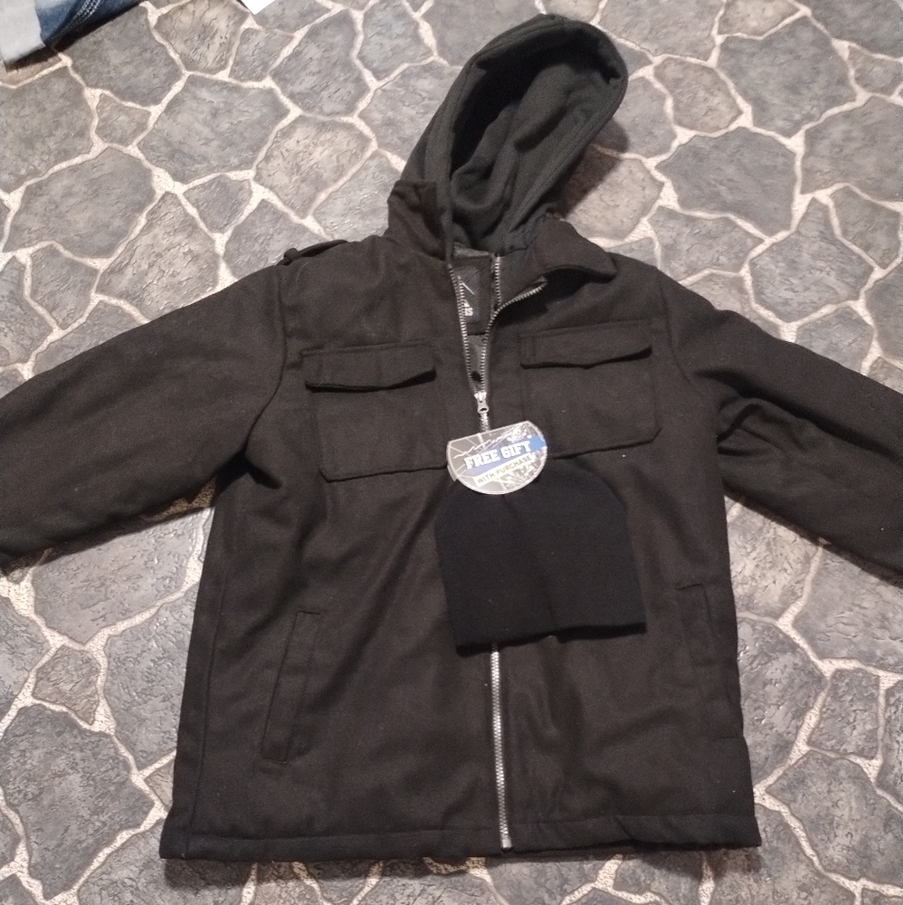 Ixtreme Outfitters boys wool blend coat NWT